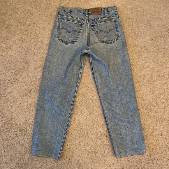 Vintage Levi’s 550 Orange Tab Jeans 28x30 - Picture 2 of 5